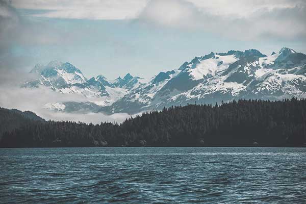 Prince Wiliam Sound in Alaska
